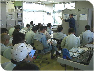 日野川ダム会場で説明会講習を受けました