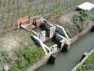 水田魚道排水桝の画像