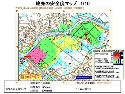 大戸川マップ