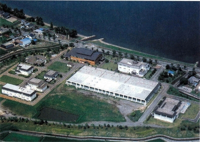 高島浄化センター航空写真