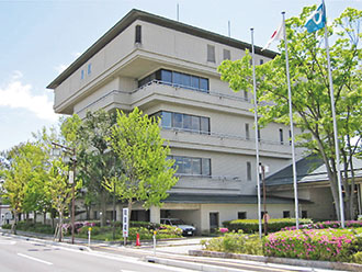 写真：滋賀県立SOHOビジネスオフィス（米原）の外観