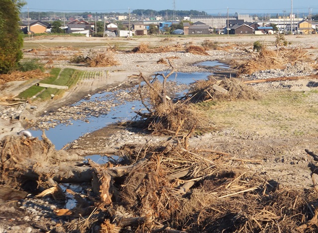 平成25年9月台風18号の水害写真