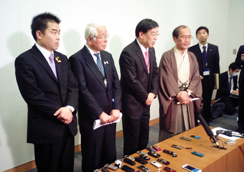 北陸新幹線の敦賀以西ルートに関する与党検討委員会に出席