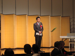 滋賀県健康推進員団体連絡協議会30周年記念祝賀会に出席
