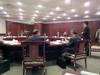滋賀経済団体連合会の定例懇談会に出席