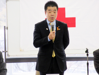 日本赤十字社滋賀県支部の評議委員会に出席