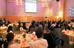 マレーシア政府観光局のザリハ・ザイヌディン様、在マレーシア日本国大使館公使の兒玉良則様、マレーシアの観光と食に関する事業者との交流会