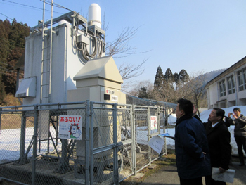 原子力防災対策の視察のため、高島市および福井県おおい町へ。