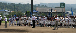 「第7回全日本少年軟式野球クラブチーム選抜大会」の開会式