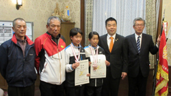 全日本小学生ソフトテニス選手権大会で女子個人戦（ダブルス）3位入賞報告