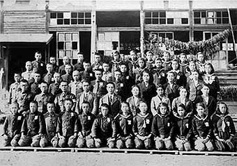 終戦直後の福満国民学校