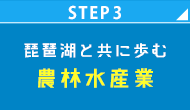 STEP3 琵琶湖と共に歩む農林水産業