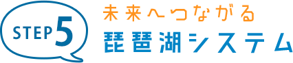 STEP5 未来へつながる琵琶湖システム