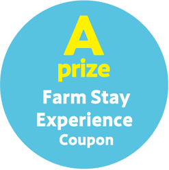 A prize Farm Stay Experience Coupon