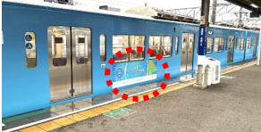 近江鉄道ラッピングトレイン