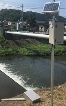 危機管理型水位計の例です。