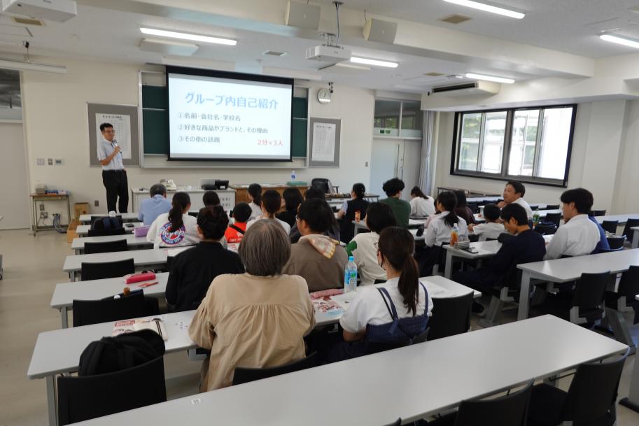 滋賀県の大学の様子