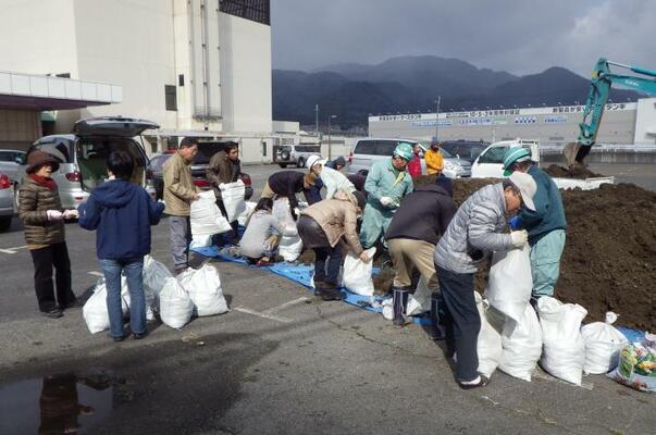 魚のゆりかご水田推進プロジェクト事業の様子