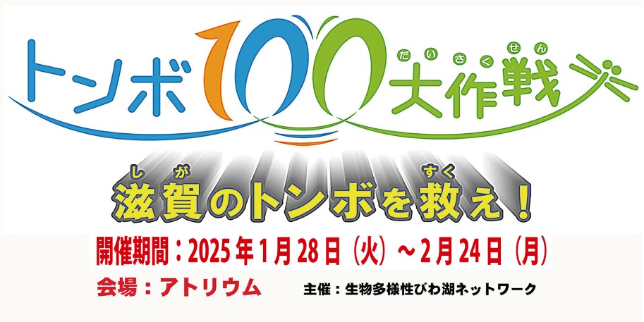 トンボ100大作戦~滋賀のトンボを救え!