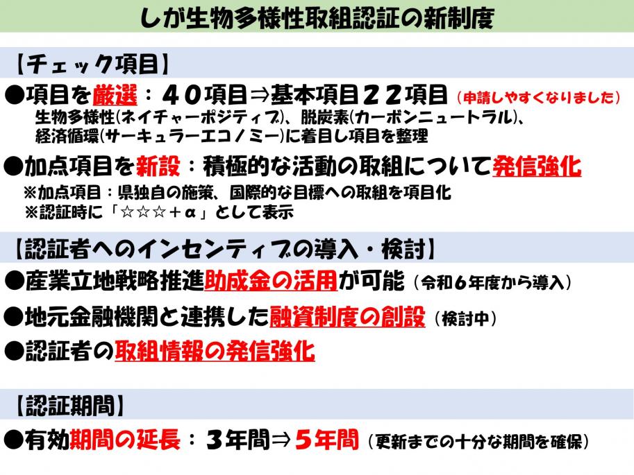 見直し一覧