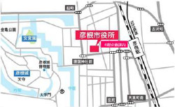 彦根市役所地図(外部サイト,別ウィンドウで開く)