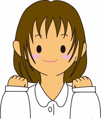笑顔の女性2