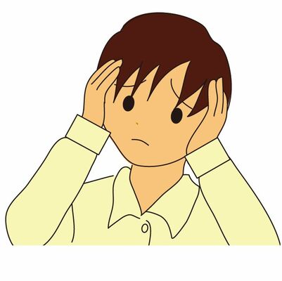 困っている男性2