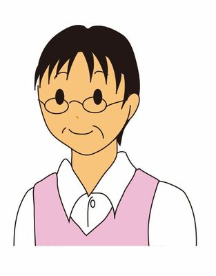 笑顔のおじいさん