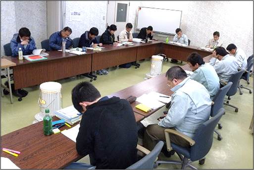 予察会議風景
