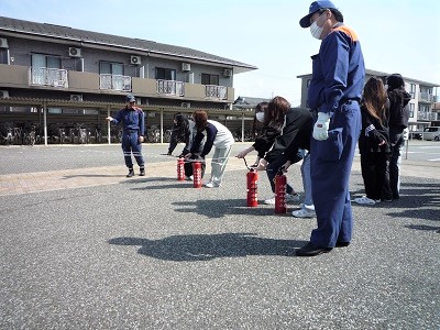 令和7年度消防訓練・交通安全教室(4月)の様子4