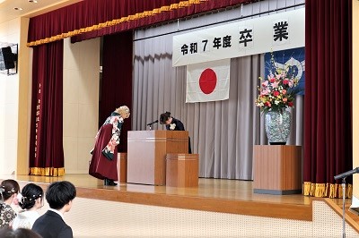 令和七年度卒業式の様子3