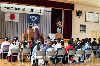 令和七年度卒業式の様子4