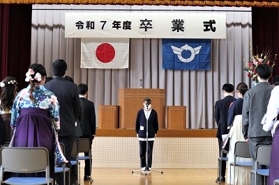 令和七年度卒業式の様子2