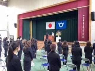 入学式の様子