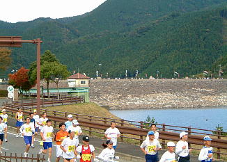 あいの土山マラソンの写真です。