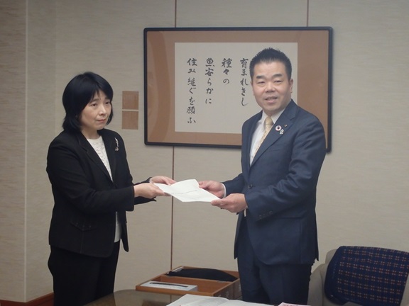 提言書提出