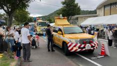 パト車の展示状況