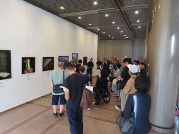 写真展覧会講評会の様子