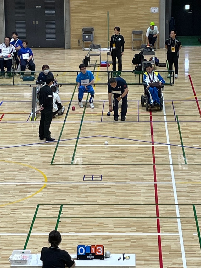ボッチャ試合の様子2