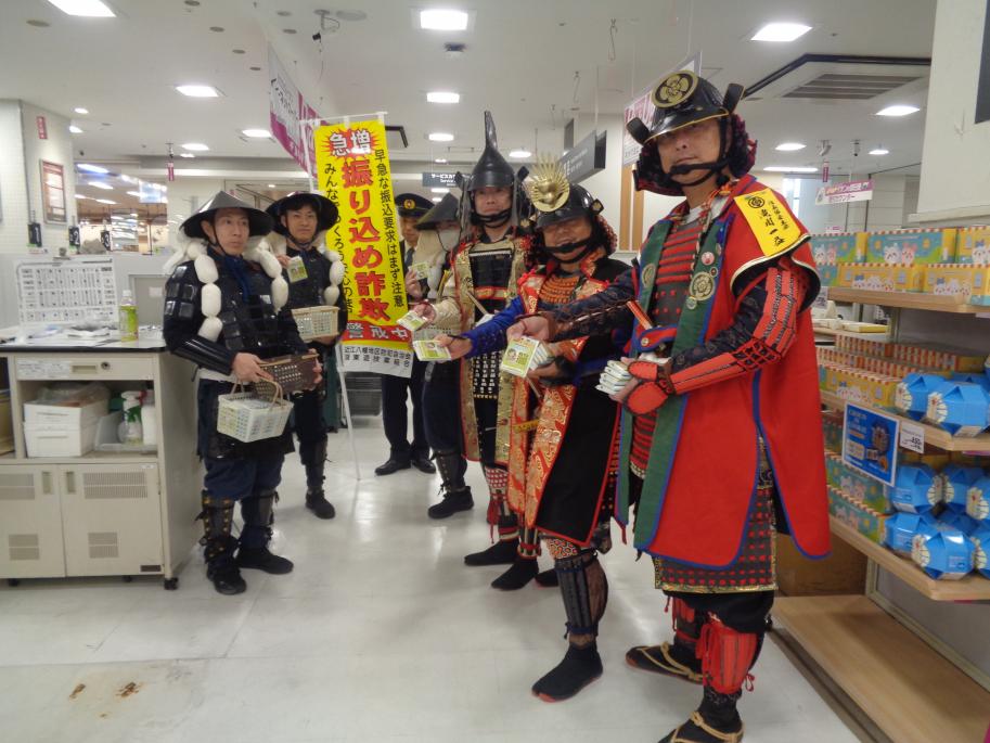 イオンでの啓発の様子