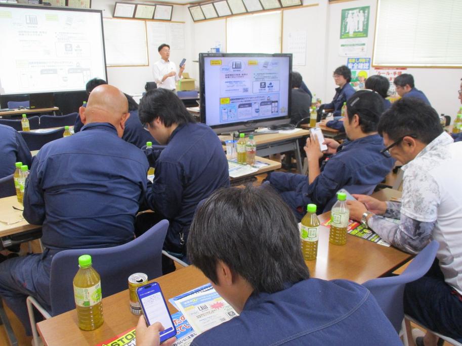 特殊詐欺等被害防止の防犯教室の様子2