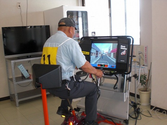 自転車シミュ