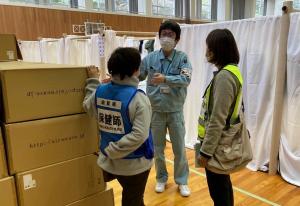 画像:現地での活動の様子2