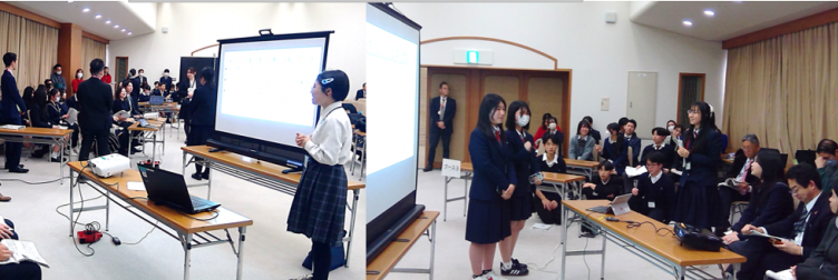 成果報告会の様子