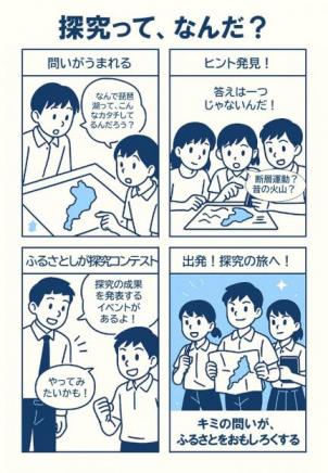 【HP掲載用】ふるさとしが探究コンテストポスター(中学生用2)