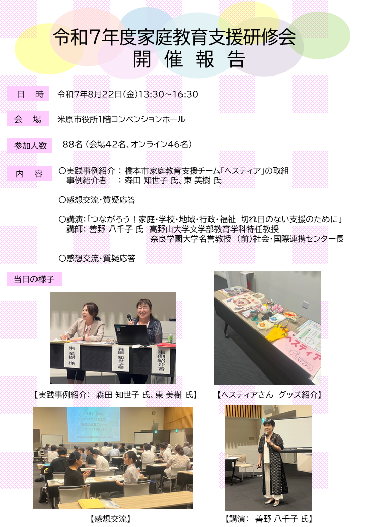 開催報告1