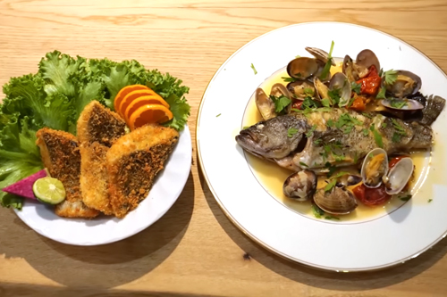 バスの料理