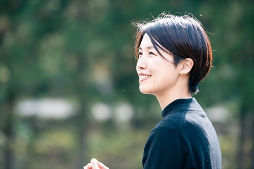 笑顔の船崎さん