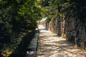 写真:坂本の小道