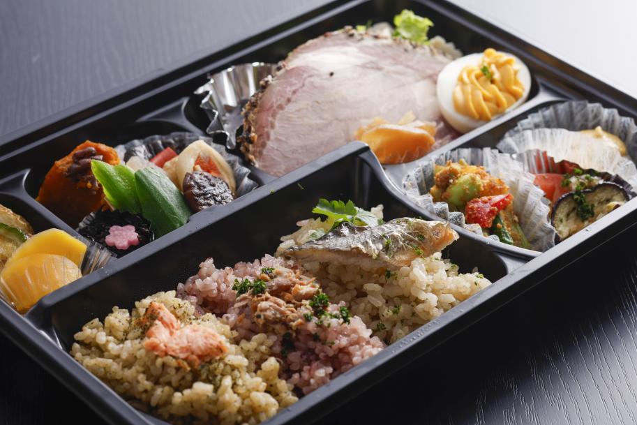 近江御膳 3種類の炊き込みご飯の画像、佐知’s Pocketのホームページへのリンク